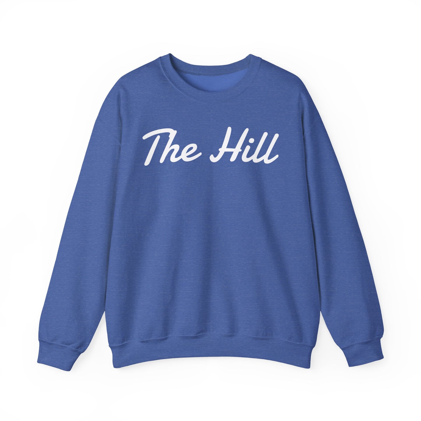 Embroidered "The Hill" Crewneck Sweatshirt