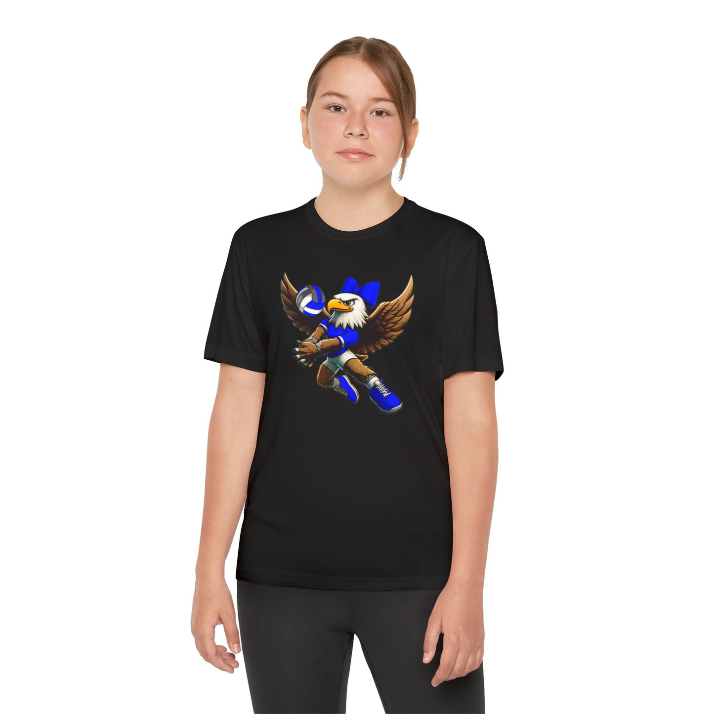 Performance Youth "Volleyball Player Eagle" Tee