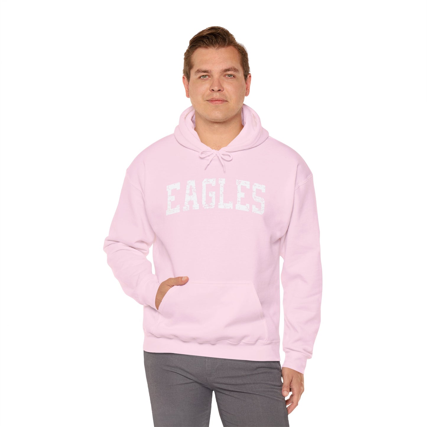 "Distressed Eagles" Hoodie