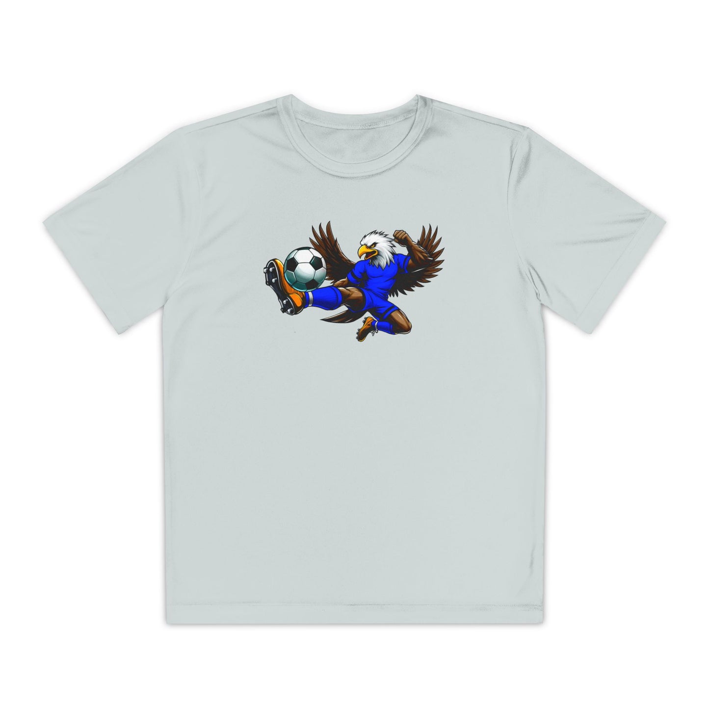 Youth Performance "Eagle Soccer Player" Tee