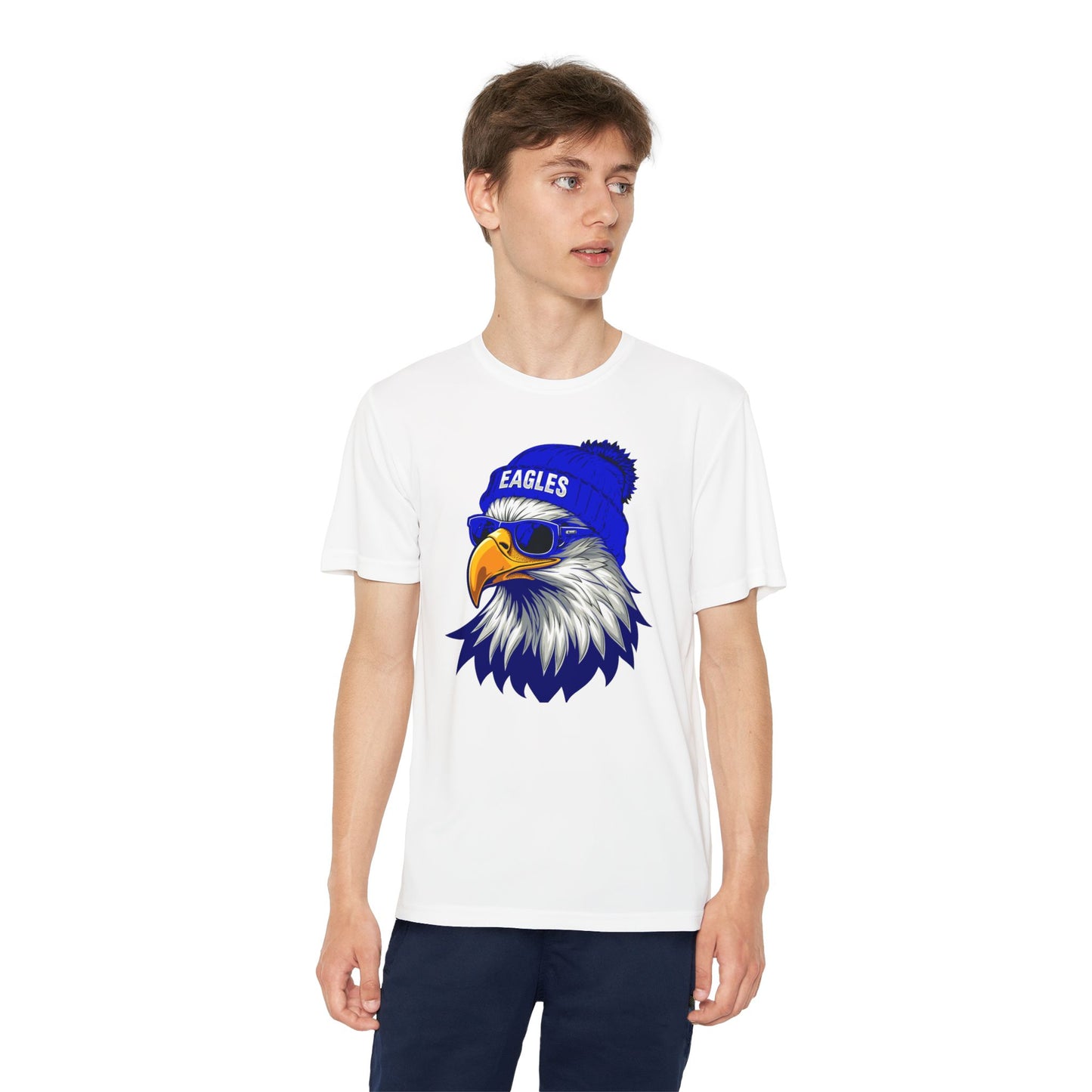 Youth Performance "Eagle Beanie" Tee