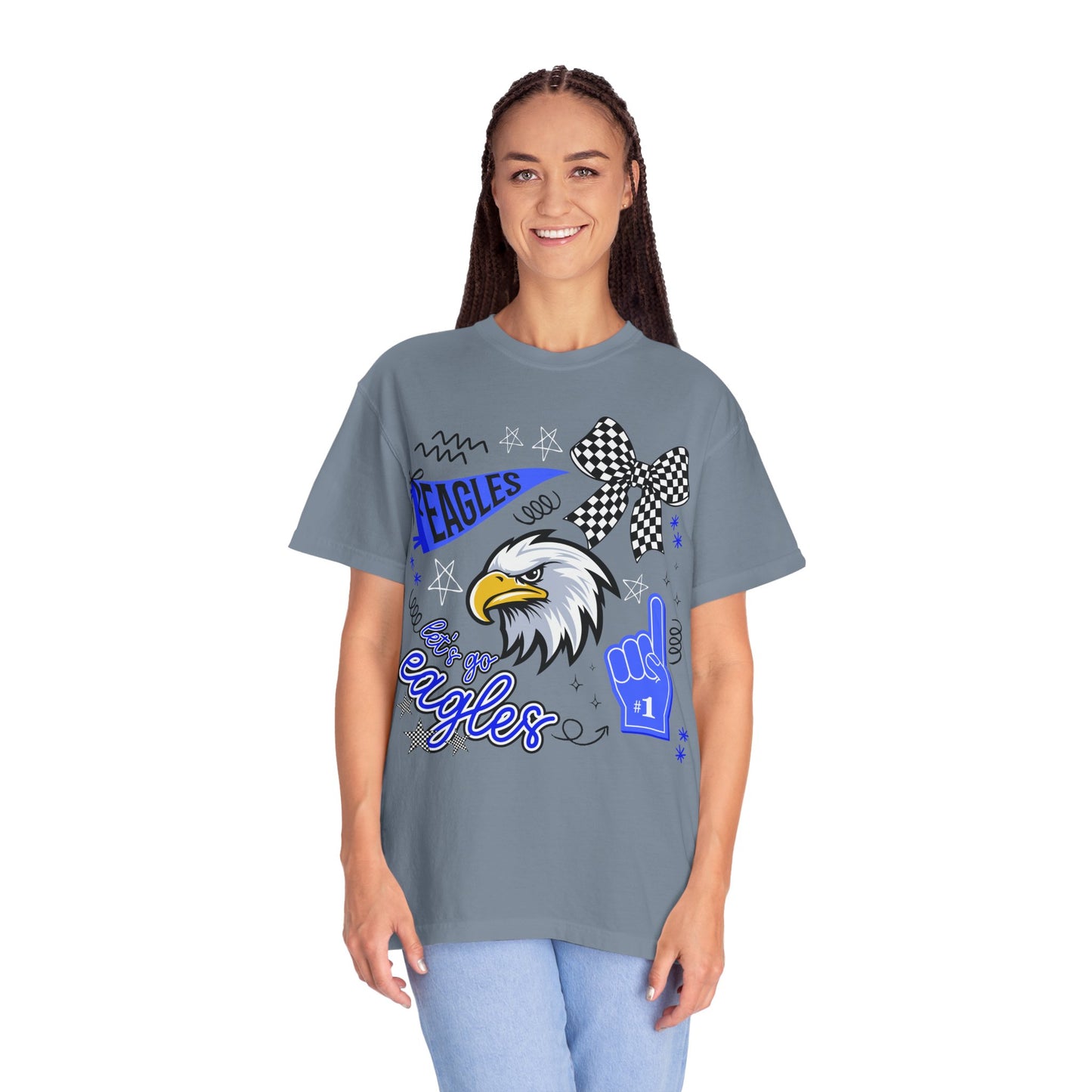 Comfort Colors "Eagles Doodle" Tee