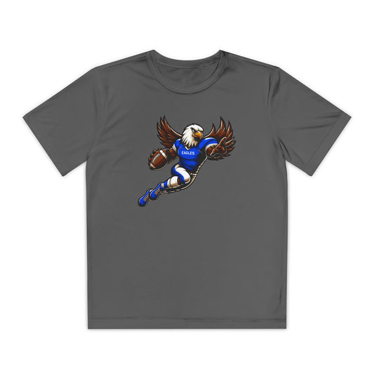 Youth Performance "Football Player Eagle" Tee
