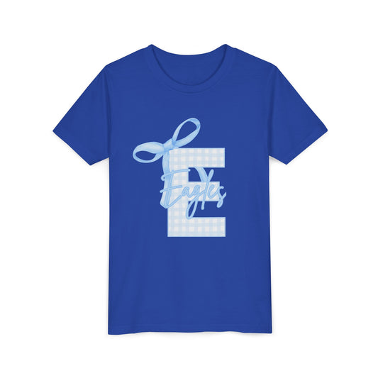 Youth "E Eagles Bow" Tee