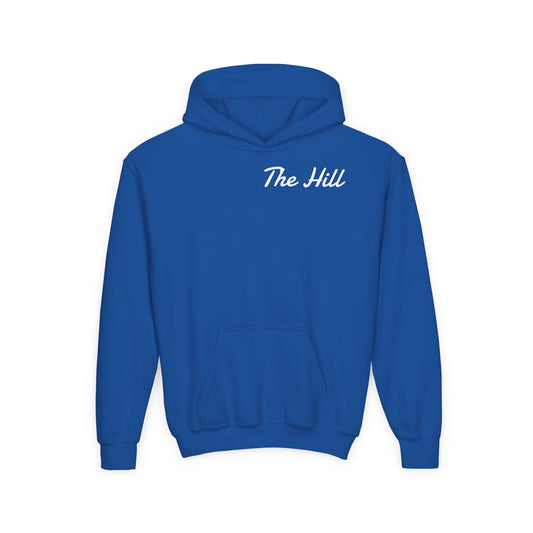 Youth Embroidered "The Hill" Hoodie