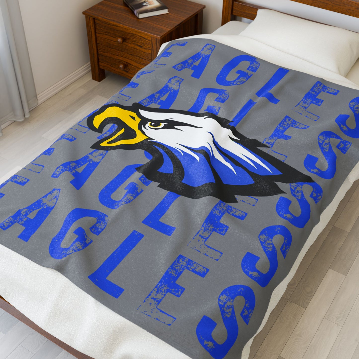 Eagles Velveteen Plush Blanket | Cozy Sports Fan Gift, Soft Throw for Home, Team Spirit Decor, Perfect for Game Nights, Bedtime, or [...]