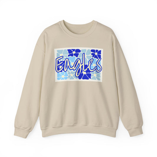 "Mosaic Eagles" Crewneck Sweatshirt