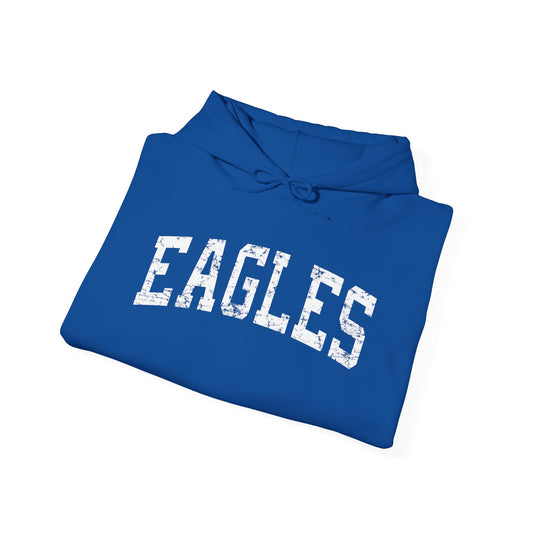 "Distressed Eagles" Hoodie