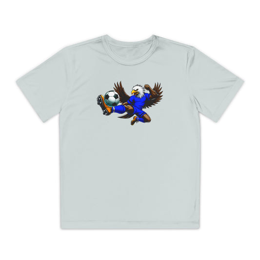 Youth Performance "Eagle Soccer Player" Tee